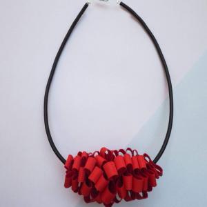 SINTESI E - Minimal modern necklace 