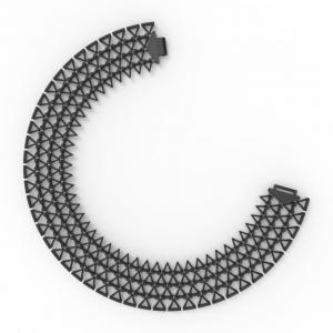 Domo 3D printed necklace