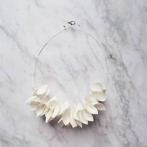 SINTESI C - Minimal modern necklace 