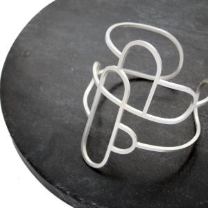 ARCH silver bracelet - one of a kind