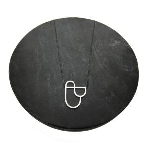 ARCH silver necklace