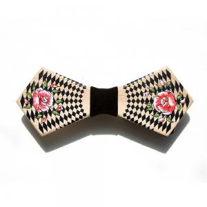 Wood Bow Tie | Bow Tie | NIRVANA-C-ROSE