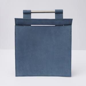 Bag #4 | Blue nubuck leather