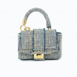 Woman handbag washable  Cotton Tweed XS