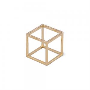 Cube Ring-Gold