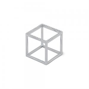 Cube Ring-White