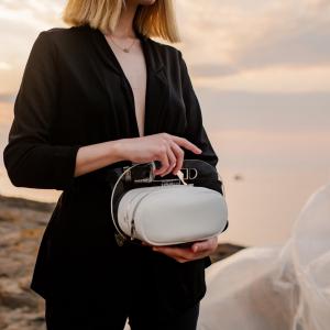 Mykonos White Fillet Bag Woman Handbag