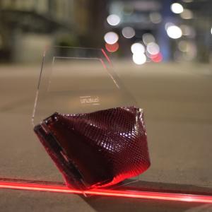Trape-6 Burgundy Unusual Handbag