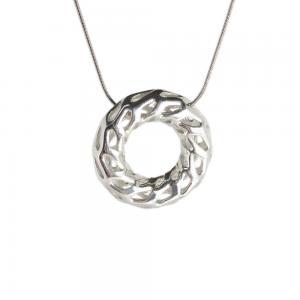 925 Sterling Silver Necklace. D-STRUCTURA