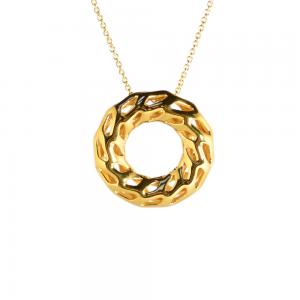 18k Gold Plated Brass Necklace. D-STRUCTURA