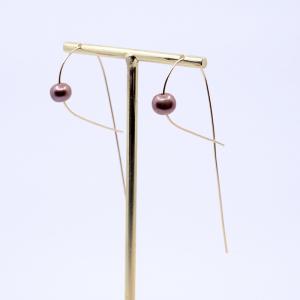 Wire Collection _ Earrings with pearl