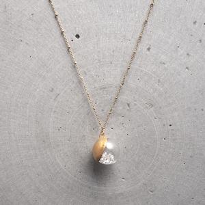 Moon Twinkle Collection _ Pendant Necklace (white)