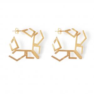 Earrings | Sterling Silver Gold Plated